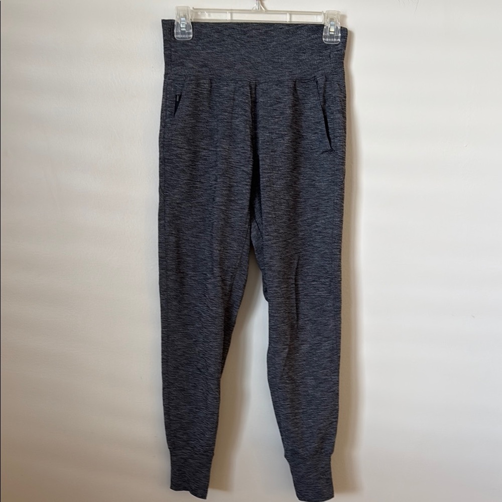 Athleta Gray High-Waisted Joggers